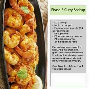 &quot;Hcg Recipes Phase 2 Shrimp Calories 1